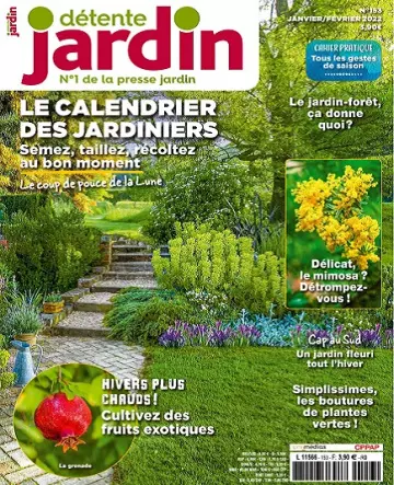 Détente Jardin N°153 – Janvier-Février 2022  [Magazines]