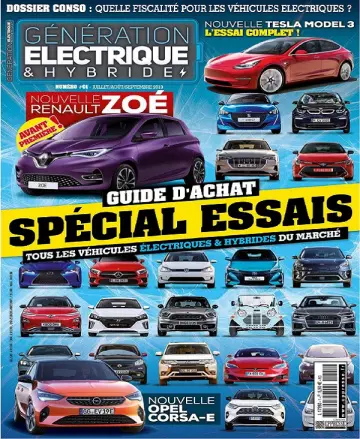 Génération Électrique et Hybride N°1 – Juillet-Septembre 2019  [Magazines]