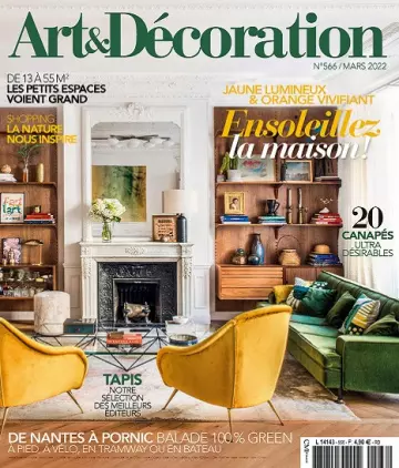 Art et Décoration N°566 – Mars 2022  [Magazines]