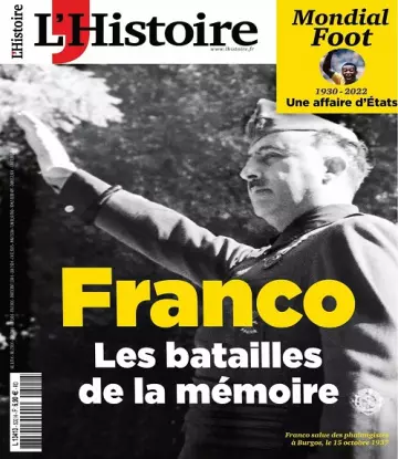 L’Histoire N°502 – Décembre 2022 [Magazines]