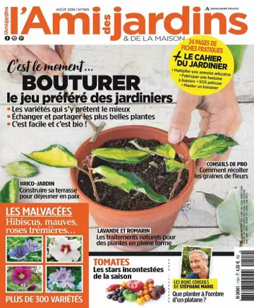 L’Ami Des Jardins et De La Maison N°1105 – Août 2019 [Magazines]