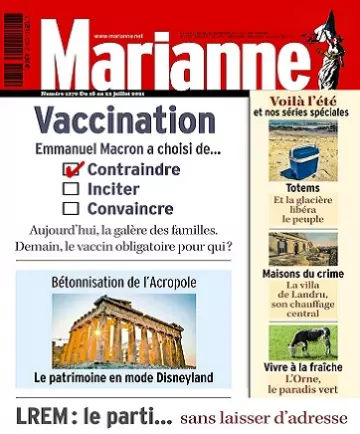 Marianne N°1270 Du 16 au 22 Juillet 2021 [Magazines]