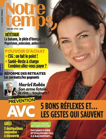 Notre Temps N°591 – Mars 2019  [Magazines]