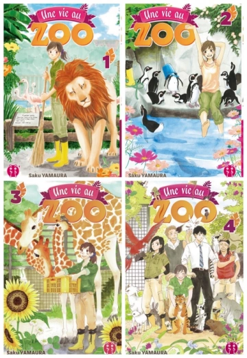 UNE VIE AU ZOO (T1 À T4) [Mangas]