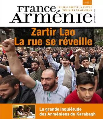 France Arménie N°497 – Juin 2022 [Magazines]