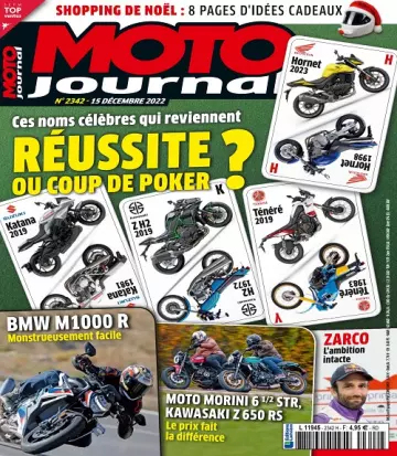 Moto Journal N°2342 Du 15 Décembre 2022 [Magazines]