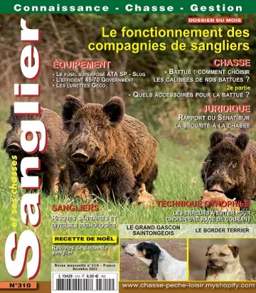 Sanglier et Ses Chasses N°310 – Décembre 2022 [Magazines]