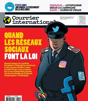 Courrier International N°1577 Du 21 Janvier 2021 [Magazines]