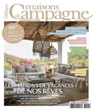 Maisons De Campagne N°125 – Juillet-Août 2020 [Magazines]