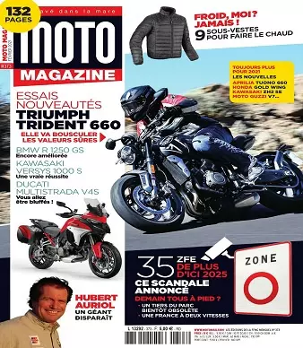 Moto Magazine N°373 – Février 2021 [Magazines]