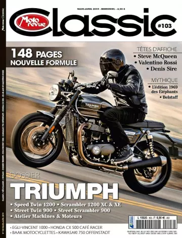 Moto Revue Classic N°103 – Mars-Avril 2019  [Magazines]