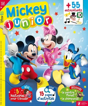 Mickey Junior N°453 – Juin 2023  [Magazines]