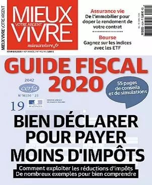 Mieux Vivre Votre Argent N°452 – Février 2020 [Magazines]