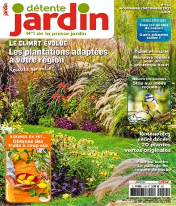 Détente Jardin N°152 – Novembre-Décembre 2021  [Magazines]