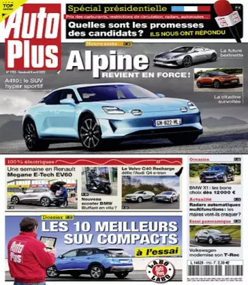 Auto Plus N°1753 Du 8 Avril 2022 [Magazines]