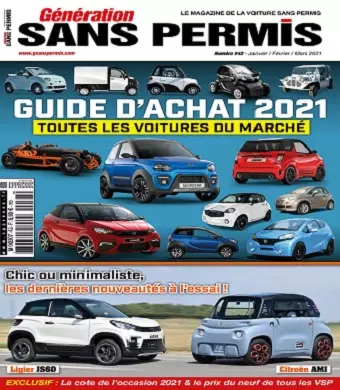 Génération Sans Permis N°42 – Janvier-Mars 2021 [Magazines]