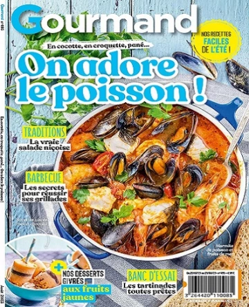 Gourmand N°495 – Août 2023 [Magazines]