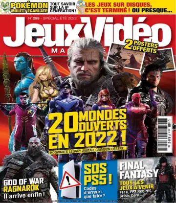 Jeux Vidéo Magazine N°259 – Spécial Été 2022 [Magazines]