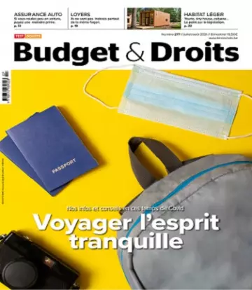 Test Achats Budget et Droits N°277 – Juillet-Août 2021  [Magazines]