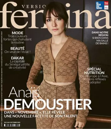 Version Femina N°1070 Du 3 Octobre 2022 [Magazines]