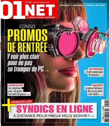 01Net N°958 Du 8 au 21 Septembre 2021  [Magazines]