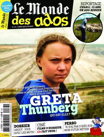 Le Monde des Ados - 25 Septembre 2019 [Magazines]