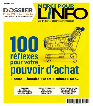 Dossier Familial N°569 – Juin 2022  [Magazines]