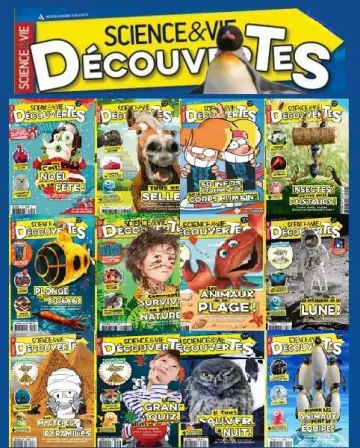 Science & Vie Découvertes - Année 2019 complète [Magazines]