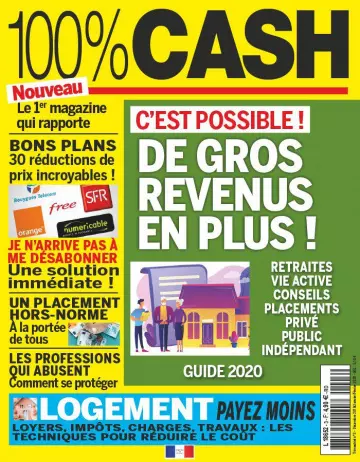 100% Cash - Décembre 2019 - Février 2020 [Mangas]