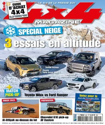 4×4 Magazine N°441 – Février-Avril 2022 [Magazines]