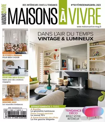 Maisons à Vivre N°50 – Février-Mars 2023 [Magazines]