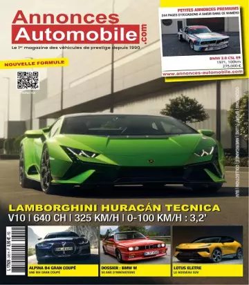 Annonces Automobile N°345 – Mai 2022 [Magazines]