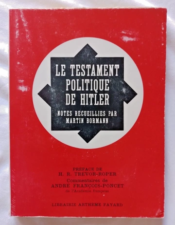 Adolf Hitler - Le testament politique de Hitler [Livres]