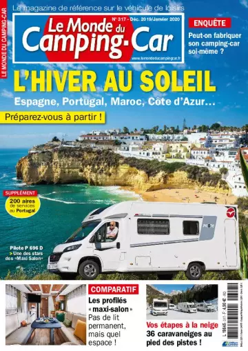 Le Monde du Camping-Car - Décembre 2019 - Janvier 2020 [Magazines]