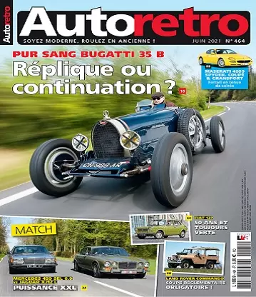 Autoretro N°464 – Juin 2021 [Magazines]