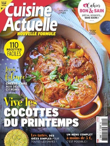 Cuisine Actuelle - Avril 2025  [Magazines]