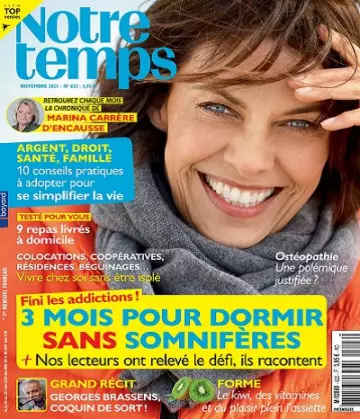 Notre Temps N°623 – Novembre 2021  [Magazines]