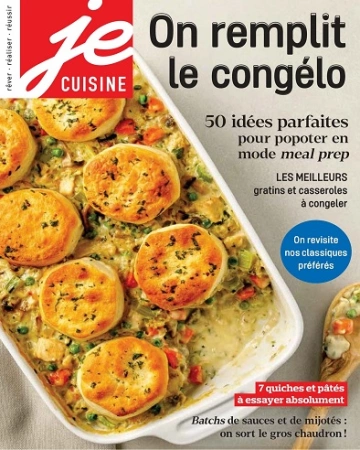 Je Cuisine N°3 – Juillet-Septembre 2023 [Magazines]