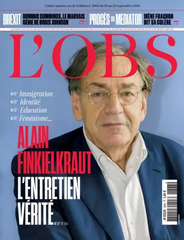 L’Obs N°2863 - 19 au 25 Septembre 2019 [Magazines]