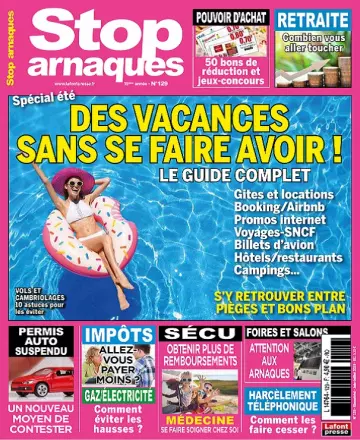 Stop Arnaques N°129 – Mai-Juin 2019 [Magazines]