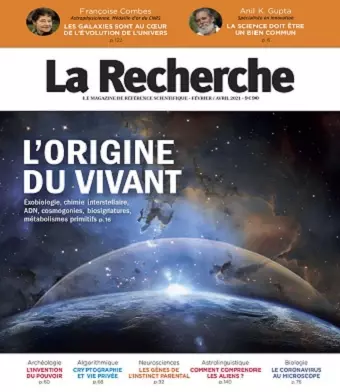 La Recherche N°564 – Février-Avril 2021 [Magazines]