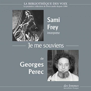 Je me souviens Georges Perec  [AudioBooks]