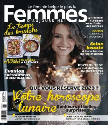 Femmes D’Aujourd’hui N°52 Du 29 Décembre 2022  [Magazines]