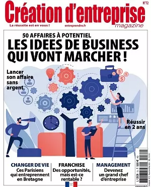 Création d’Entreprise N°72 – Mars-Mai 2020 [Magazines]