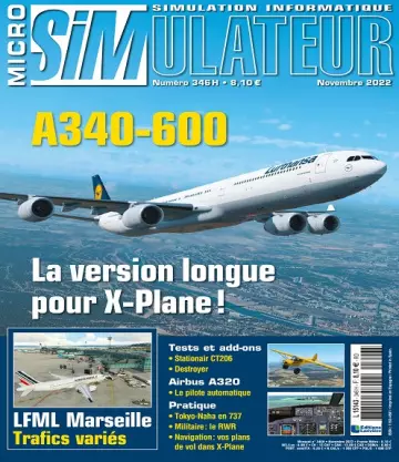 Micro Simulateur N°346 – Novembre 2022 [Magazines]