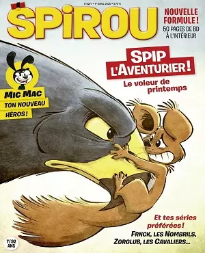 Le Journal De Spirou N°4277 Du 1er Avril 2020  [Magazines]