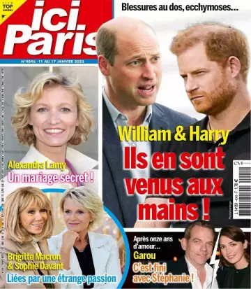 Ici Paris N°4045 Du 11 au 17 Janvier 2023  [Magazines]