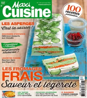 Maxi Cuisine N°148 – Avril-Mai 2021 [Magazines]