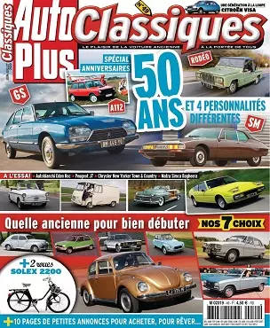 Auto Plus Classiques N°49 – Juin-Juillet 2020  [Magazines]