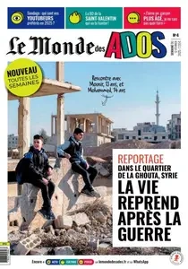 Le Monde des Ados - 12 Février 2025  [Magazines]